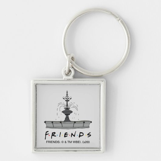 FRIENDS™ Fountain Sleutelhanger (Voorkant)