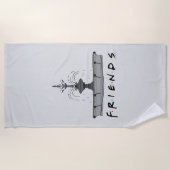 FRIENDS™ Fountain Strandlaken (Voorkant)