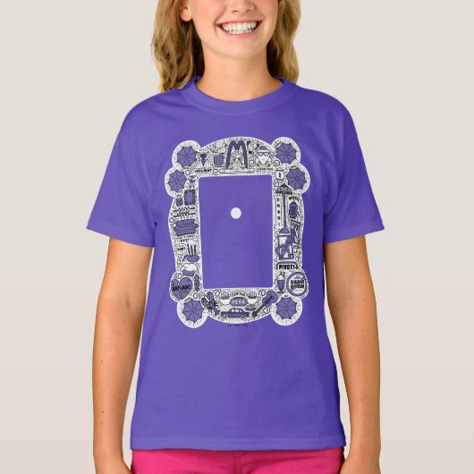FRIENDS™ Frame Doodle Art T-shirt (Voorkant)