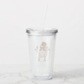 FRIENDS™ | Friendsgiving Acryl Drinkbeker (Achterkant)