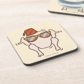 FRIENDS™ | Friendsgiving Bier Onderzetter (Linkerzijde)