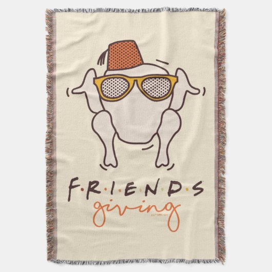 FRIENDS™ | Friendsgiving Deken (Voorkant Verticaal)