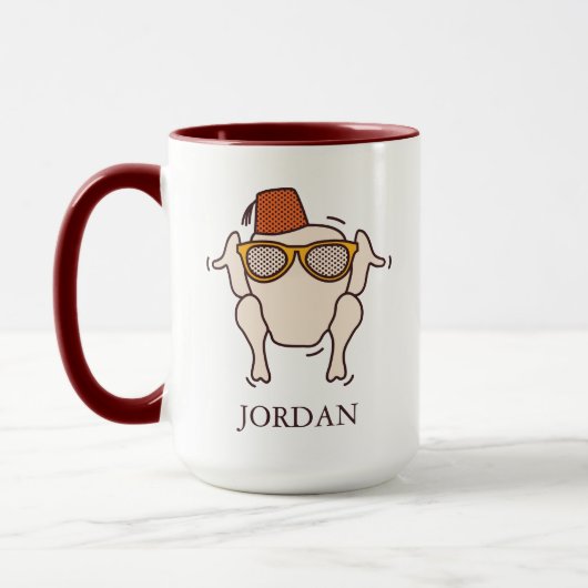 FRIENDS™ | Friendsgiving | Jouw namen toevoegen Mok (Links)