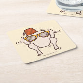 FRIENDS™ | Friendsgiving Kartonnen Onderzetters (Schuin)