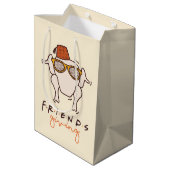 FRIENDS™ | Friendsgiving Medium Cadeauzakje (Achterkant Gekanteld)