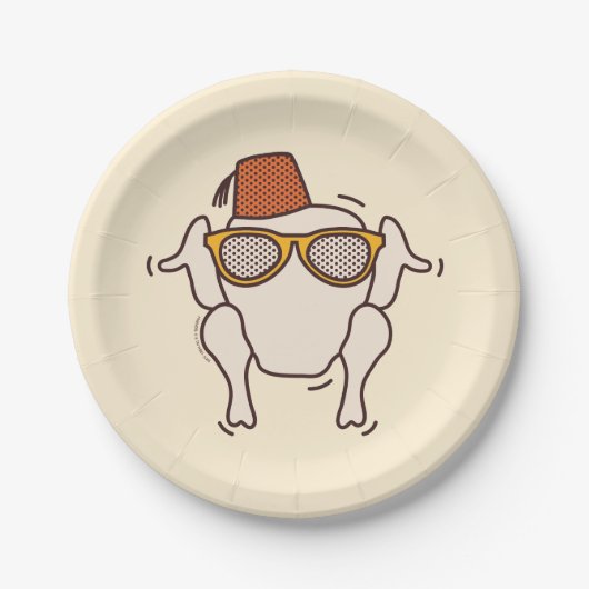 FRIENDS™ | Friendsgiving Papieren Bordje (Voorkant)