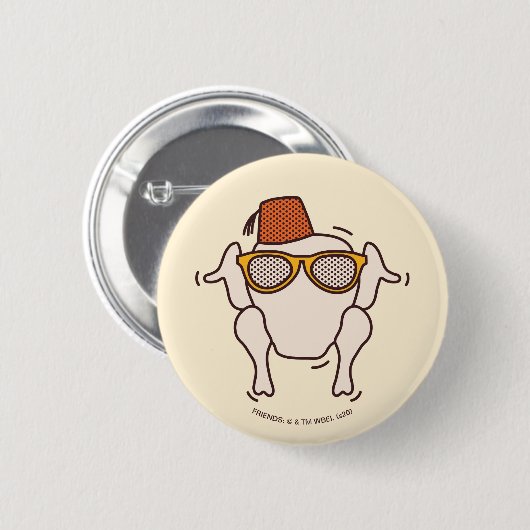 FRIENDS™ | Friendsgiving Ronde Button 5,7 Cm (Voorkant /achterkant)