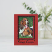 Friends Furever [Forever] Briefkaart (Staand voorkant)