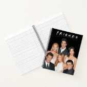 FRIENDS™ | Gegoten in formeel Draag kleding Notitieboek (Binnen)