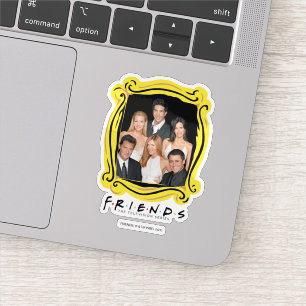 FRIENDS™   Gegoten in formeel Draag kleding Sticker
