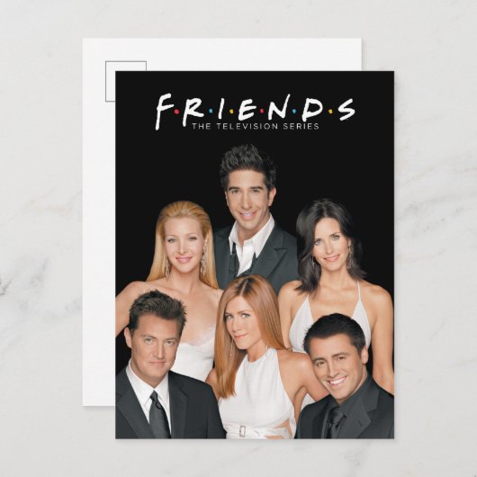 FRIENDS™ | Gegoten in formeel Draag kleding Uitnodiging Briefkaart (Voorkant / Achterkant)