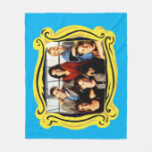 FRIENDS™ | Gegoten in het appartement van Monica Fleece Deken (Voorkant)