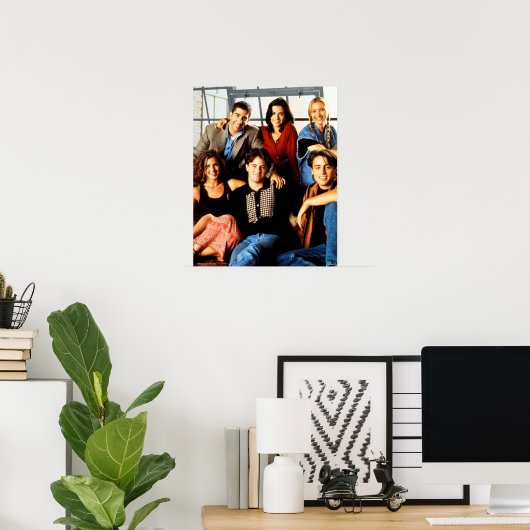 FRIENDS™ | Gegoten in het appartement van Monica Poster (Thuiskantoor)
