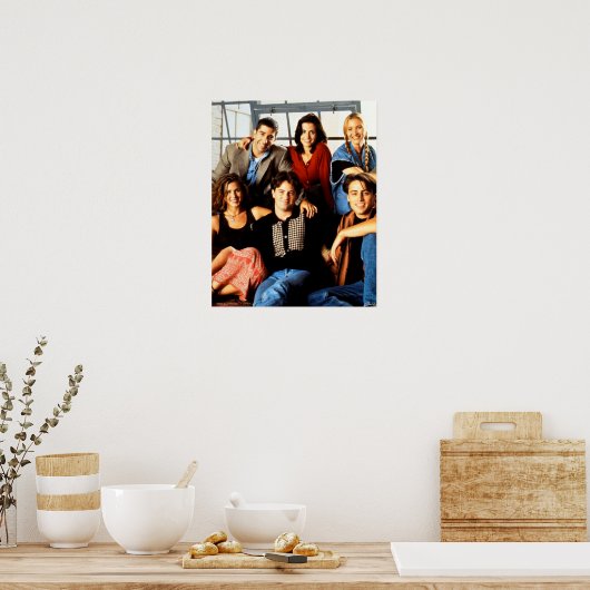 FRIENDS™ | Gegoten in het appartement van Monica Poster (Keuken)