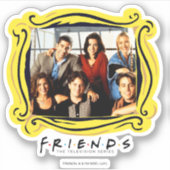 FRIENDS™ | Gegoten in het appartement van Monica Sticker (Voorkant)