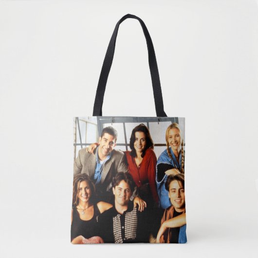 FRIENDS™ | Gegoten in het appartement van Monica Tote Bag (Voorkant)
