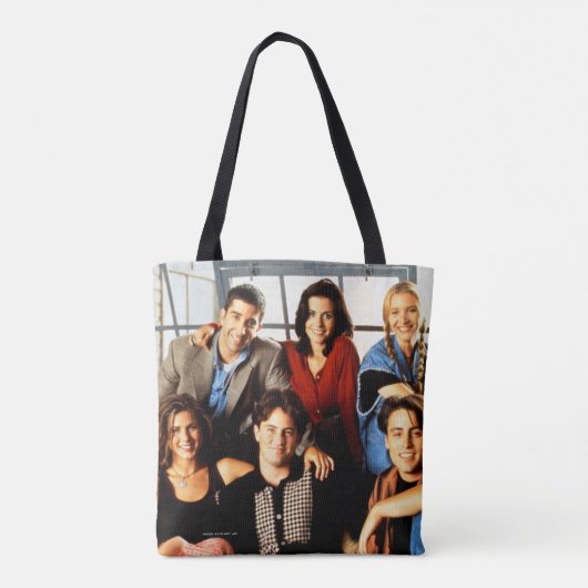 FRIENDS™ | Gegoten in het appartement van Monica Tote Bag (Achterkant)