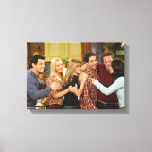 FRIENDS™ | Gegoten Thanksgiving Groep Hug Canvas Afdruk (Voorkant)