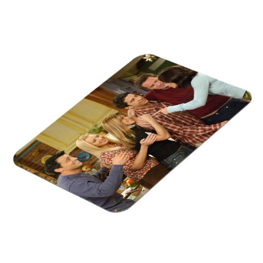 FRIENDS™ | Gegoten Thanksgiving Groep Hug Magneet (Linkerzijde)