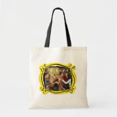 FRIENDS™ | Gegoten Thanksgiving Groep Hug Tote Bag (Voorkant)