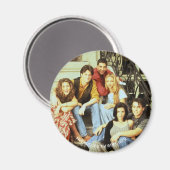 FRIENDS™ | Gegoten vergadering op de stoep Magneet (Voorkant / Achterkant)