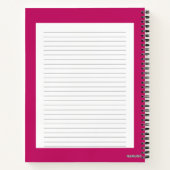 Friends Geïnspireerd fotoNotitieboek HAMbWG Notitieboek (Achterkant)