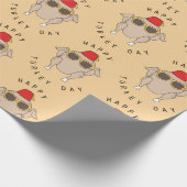 FRIENDS™ | Gelukkig Turkije Day Cadeaupapier (Hoek)