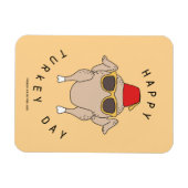 FRIENDS™ | Gelukkig Turkije Day Magneet (Horizontaal)