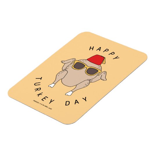 FRIENDS™ | Gelukkig Turkije Day Magneet (Linkerzijde)