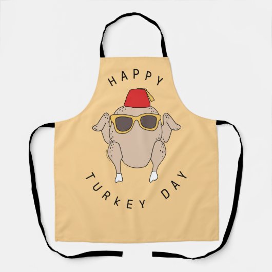 FRIENDS™ | Gelukkig Turkije Day Schort (Voorkant)