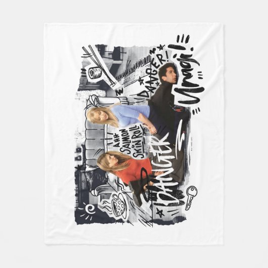 FRIENDS™ | Gevaar! Unagi. Fleece Deken (Voorkant)