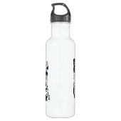 FRIENDS™ | Gevaar! Unagi. Waterfles (Achterkant)