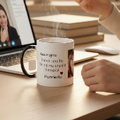 friends gift thank you for being my therapist magische mok