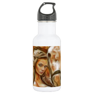 Friends Girl en Horse Waterfles