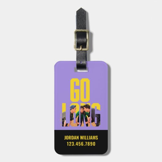 FRIENDS™ | Go Long Citaat Bagagelabel (Voorkant verticaal)