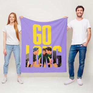 FRIENDS™ Go Long Citaat Fleece Deken
