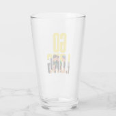 FRIENDS™ | Go Long Citaat Glas (Achterkant)