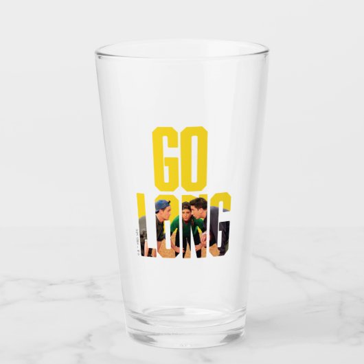 FRIENDS™ | Go Long Citaat Glas (Voorkant)