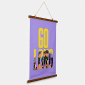 FRIENDS™ | Go Long Citaat Hangend Wandkleed (Gebogen)