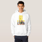 FRIENDS™ | Go Long Citaat Hoodie (Voorkant volledig)