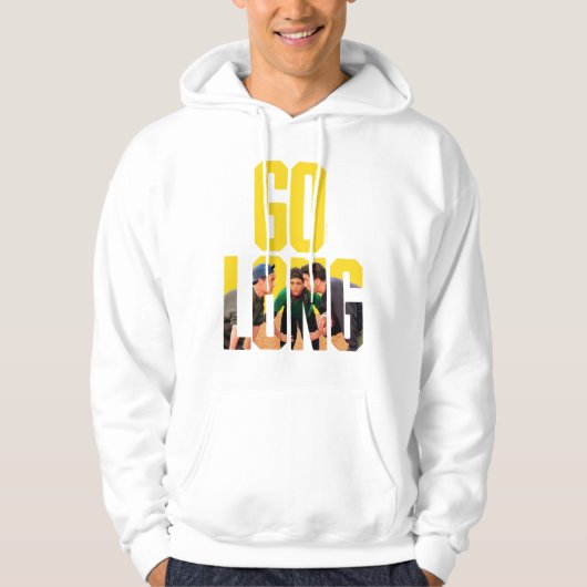 FRIENDS™ | Go Long Citaat Hoodie (Voorkant)