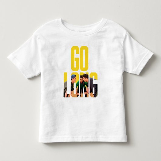 FRIENDS™ | Go Long Citaat Kinder Shirts (Voorkant)