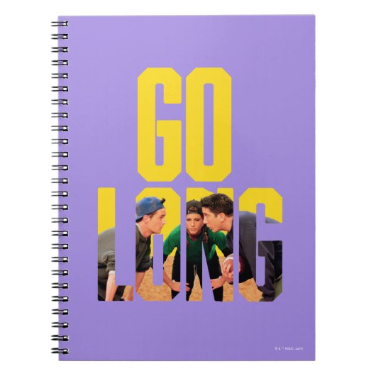 FRIENDS™ | Go Long Citaat Notitieboek (Voorkant)