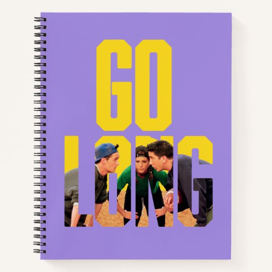 FRIENDS™ | Go Long Citaat Notitieboek (Voorkant)
