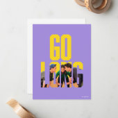 FRIENDS™ | Go Long Citaat Notitiekaartje (Voorkant / Achterkant in situ)