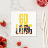 FRIENDS™ | Go Long Citaat Servet (Insitu)