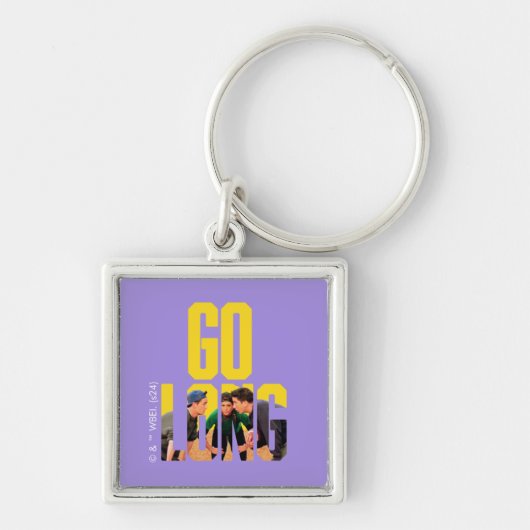 FRIENDS™ | Go Long Citaat Sleutelhanger (Voorkant)