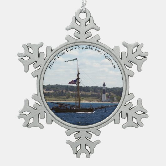 Friends Good Will & Big Sable Light ornament (Voorkant)