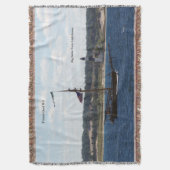Friends Good Will & Big Sable woven deken (Voorkant Verticaal)
