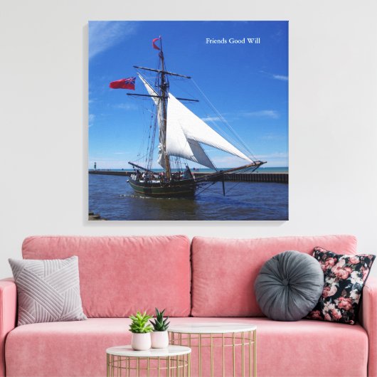 Friends Good Will canvas (Insitu (Woonkamer))